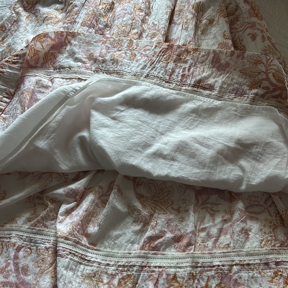 Lucky Brand Pink and Orange Floral Mini Skirt - Picture 6 of 10